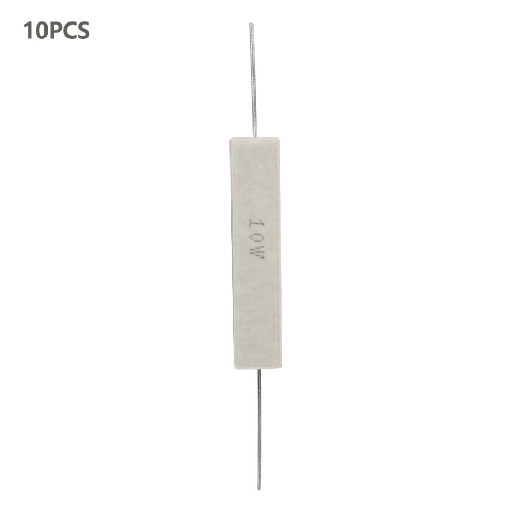 10Pcs Cement Resistor Power Resistance Stable Performance High Accuracy 5% 10W(3.3R) 9351324814875