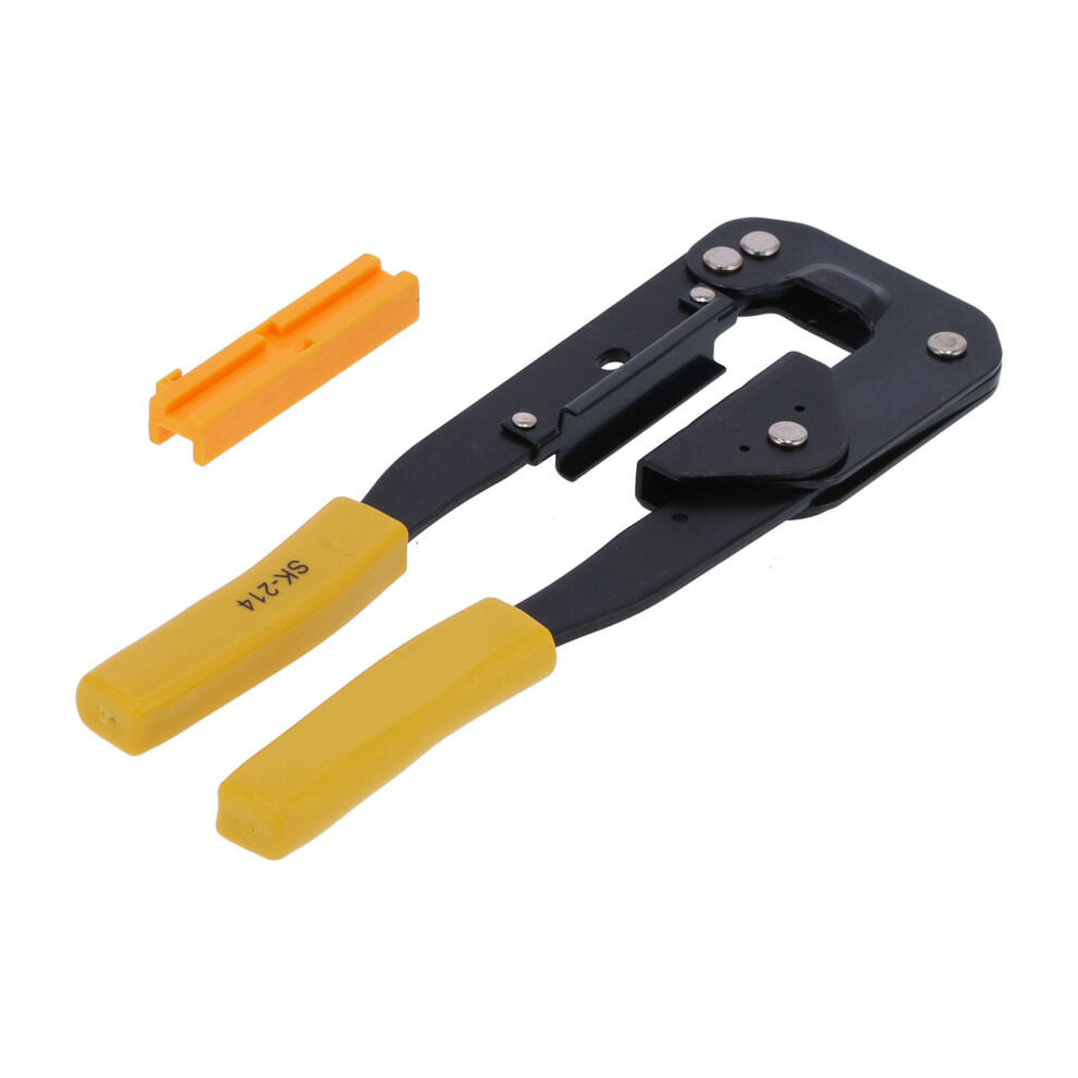 Skâ214 Flat Ribbon Cable Crimper High Carbon Steel Hand Wire Arranging Pliers With Die Holder 4161324814851