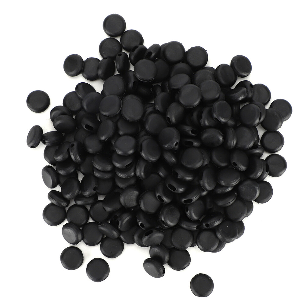 400Pcs Adjustment Buckle Silicone Antislip Face Cover Ear Band Extension Rope Connectors(Black ) 4241324816656