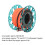 30 m 4-Farben-Diving-Finger-Spule 7  4,3 cm Blau 3