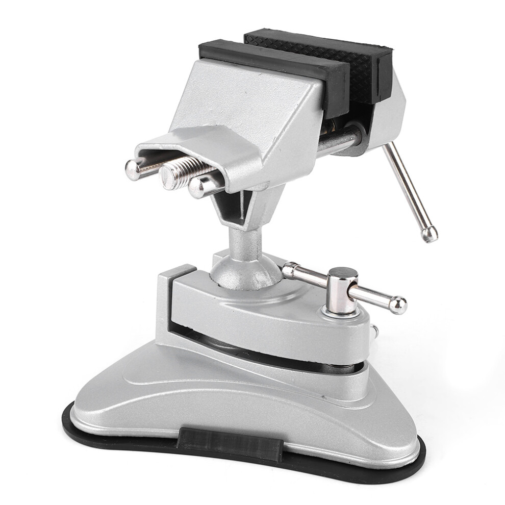 Aluminum Alloy 360Rotating Clamp Vise 70Mm Jaw Width Vise Table Clamp For Workbench Woodwork 4121324817078