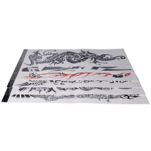 6PCS Temporary Tattoo Sticker Waterproof Full Arm Temporary Tattoos for Arms and Legs