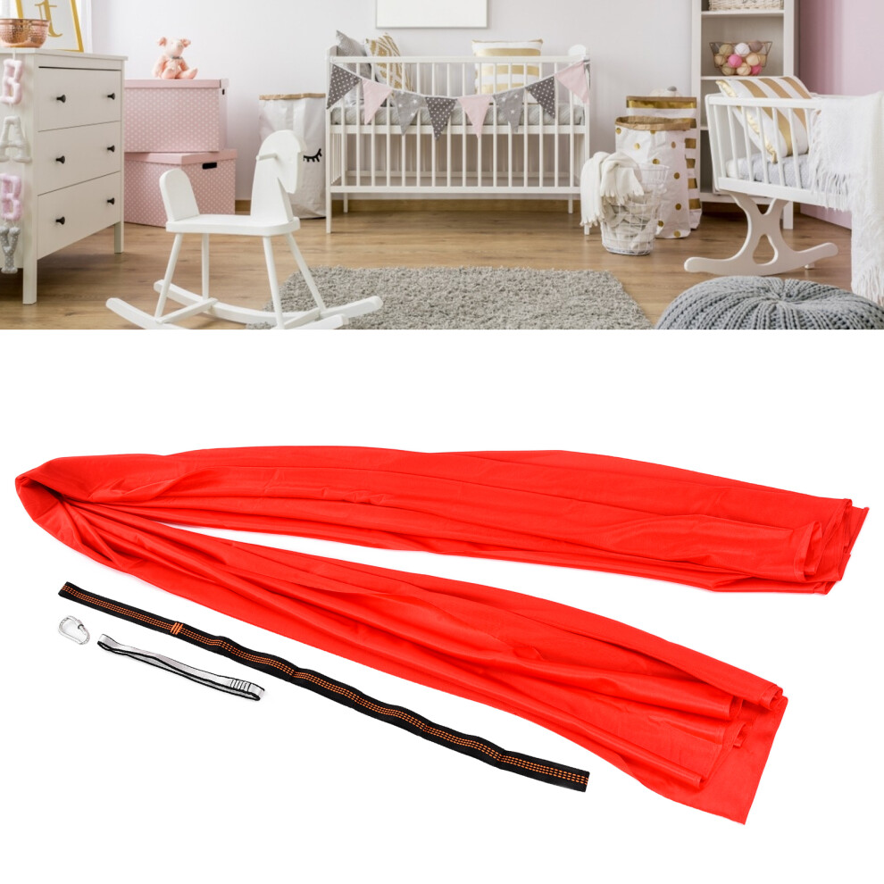 Therapy Swing Elastic Indoor and Outdoor Cuddle Hammock for Autism ADHD and Sensory Processing DisorderRed