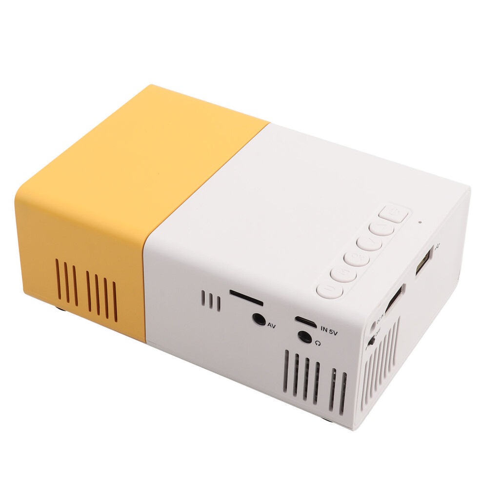 Mini Stylish Home Theater Portable Led Projector High Definition Support 1080P Hdmi Vga Multimedia Player 7651324818029