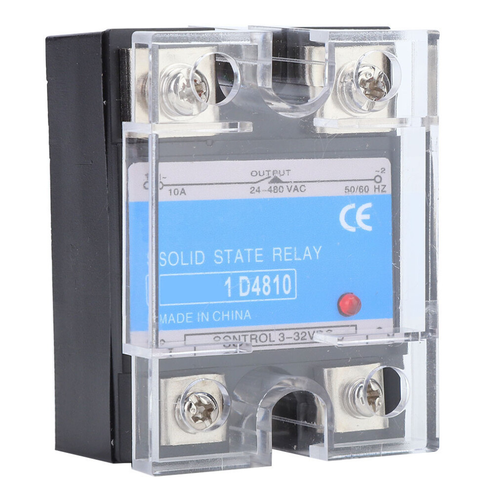 Solid State Relay 3-32Vdc Input 24-480Vac Load Dc Ac Ssr Electrical Equipments(Berm-1D 4810 ) 4661324818328