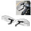 2PCS Motorcycle Hand Guard Protective Universal Polycarbonate Motorbike AccessoryTransparent 8