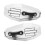 2PCS Motorcycle Hand Guard Protective Universal Polycarbonate Motorbike AccessoryTransparent 2