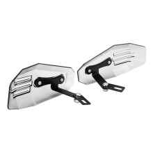 2PCS Motorcycle Hand Guard Protective Universal Polycarbonate Motorbike AccessoryTransparent