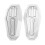 2PCS Motorcycle Hand Guard Protective Universal Polycarbonate Motorbike AccessoryTransparent 7