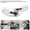2PCS Motorcycle Hand Guard Protective Universal Polycarbonate Motorbike AccessoryTransparent 10