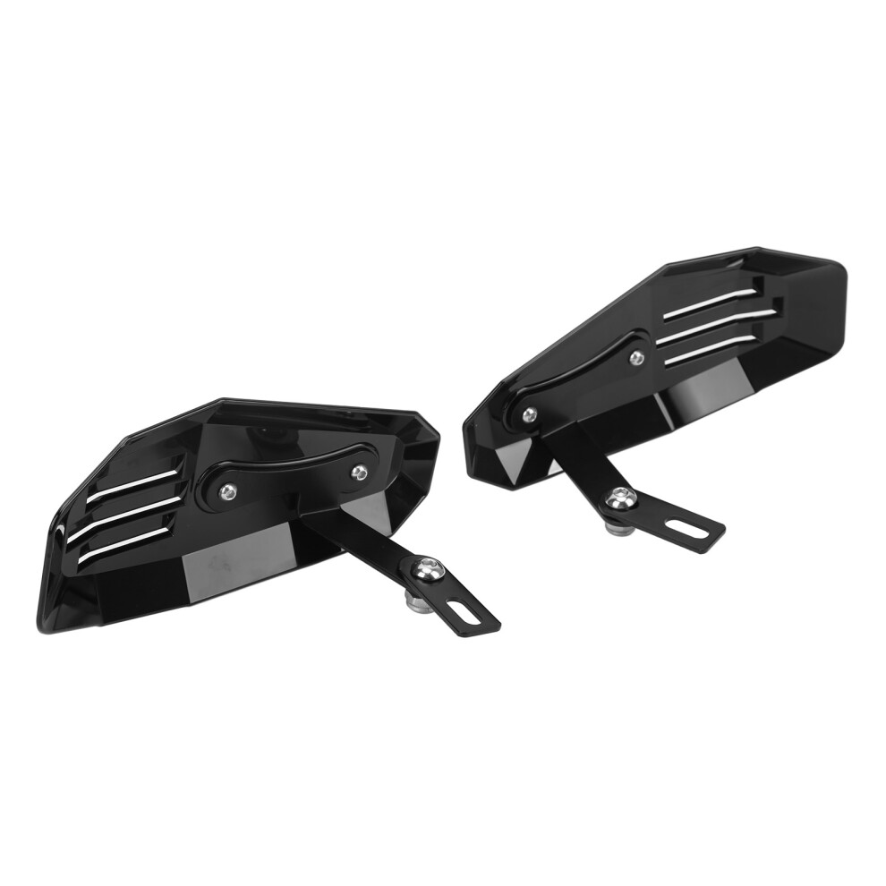 2Pcs Motorcycle Hand Guard Protective Universal Polycarbonate Motorbike Accessoryblack 9481324819218