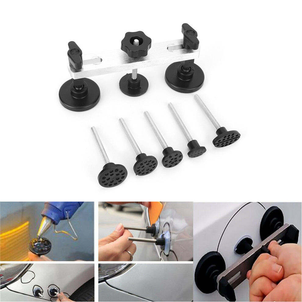 Car Body Paintless Dent Puller Bridge Removal Tool Aluminum Professional Repair Kit 5051324820404