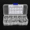 260pcs/set #6-32 Stainless Steel Hex Socket Cap Head Screws and Nuts Assortment 9
