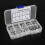 260pcs/set #6-32 Stainless Steel Hex Socket Cap Head Screws and Nuts Assortment 4