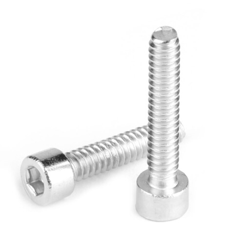 260pcs/set #6-32 Stainless Steel Hex Socket Cap Head Screws and Nuts Assortment