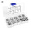 260pcs/set #6-32 Stainless Steel Hex Socket Cap Head Screws and Nuts Assortment 6