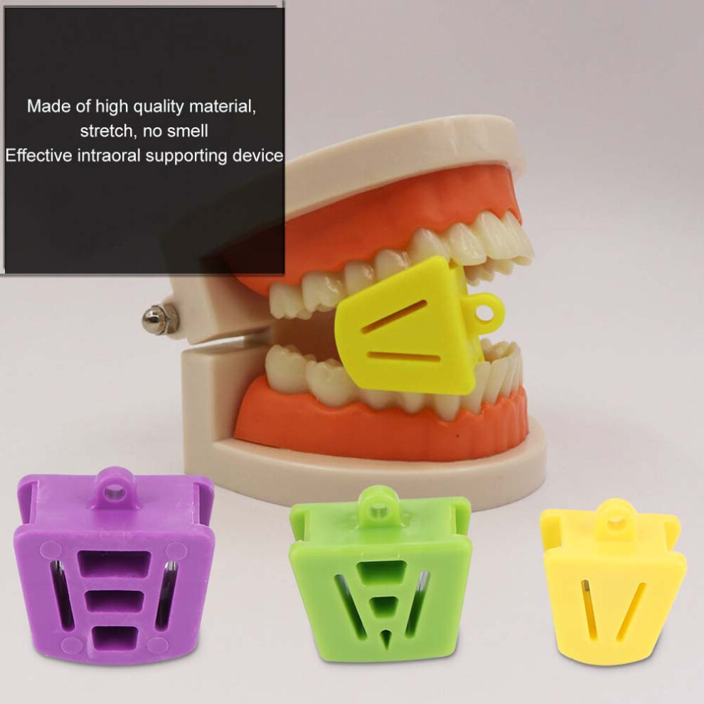 3pcs Multi Size Mouth Prop Bite Opener Dentist Material Intraoral Prop Oral Hygiene Care Tool