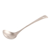 TI18 Titan-Suppenlöffel mit langem Griff 20 cm Wie abgebildet