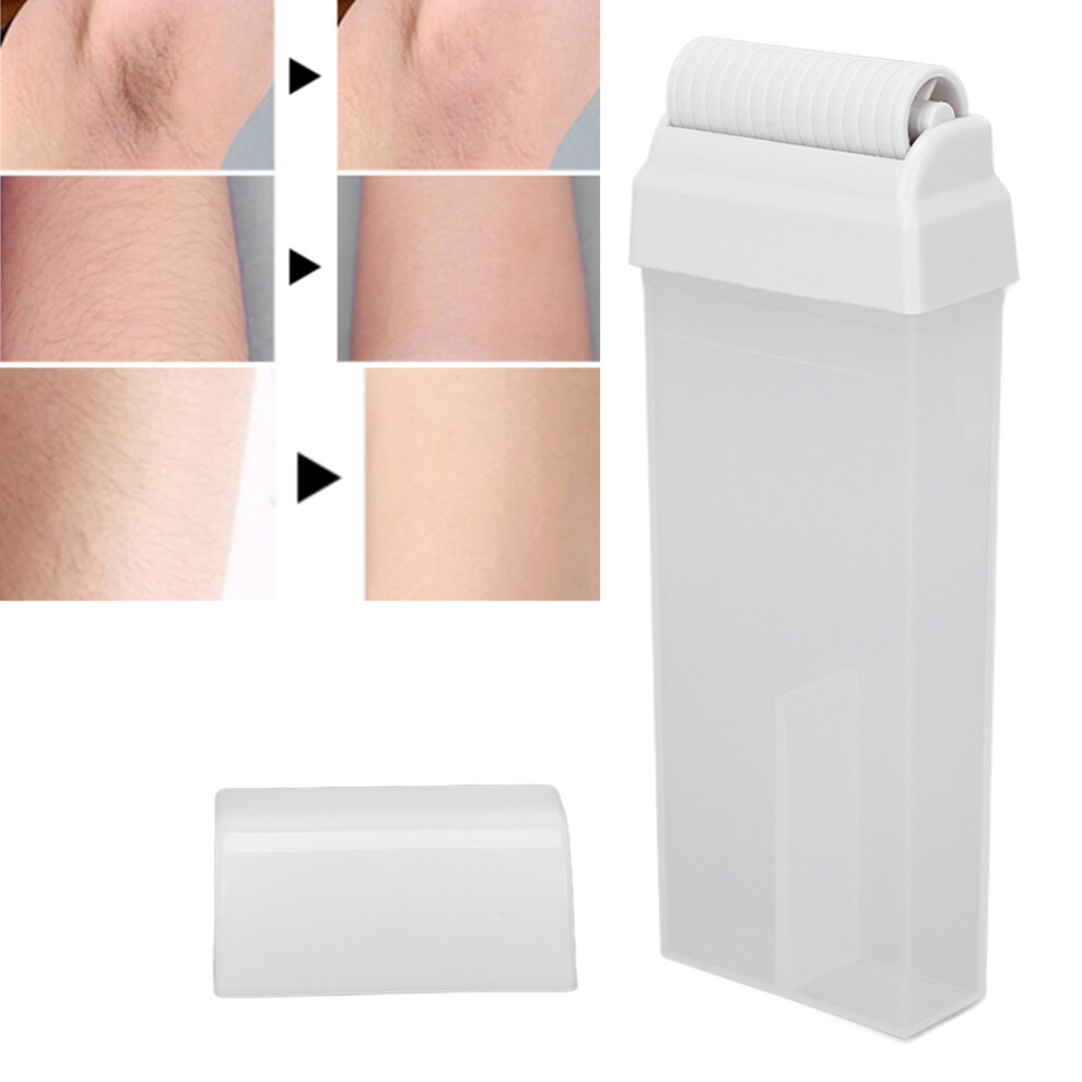 Empty Hair Removal Wax Bottle Home Beauty Salon Refillable Depilatory Wax Roller Bottle Container Accessory