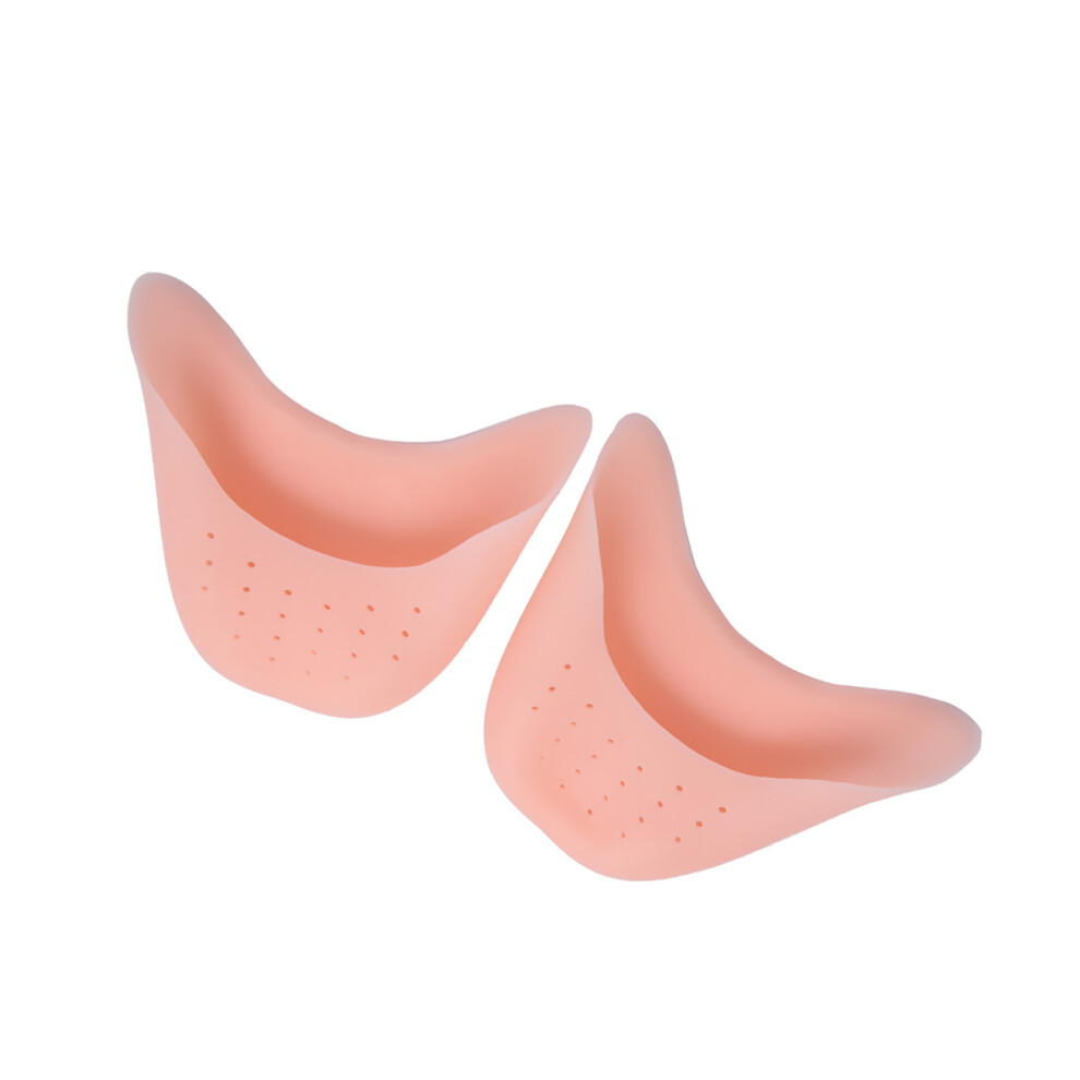 1 Pair Silicone Soft Ballet Pointe Dance Shoes Pads Dancing Toe Protector Foot Care Flesh