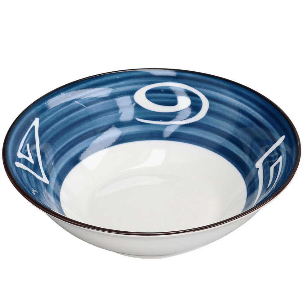 Cereal Bowl Unique Pattern Soup Noodle Rice Bowl Eco Friendly Ceramic Kitchen Tableware-image-OPC-PHX2VWV-NEW