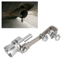 Trumpet Type Universal Exhaust Pipe Pressure Relief Valve Simulator Whistle Sound (M)