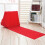 Household Inflatable Triangular Back Support Pillow Portable Folding Cushion Indoor OutdoorRed 1