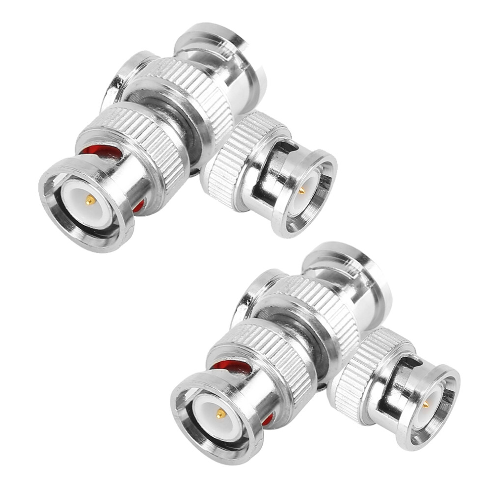 4Pcs Bnc Male To Male Coax Coupler Video Connector Adapter Rf Convertor 8451324826654