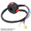 22 mm universeller Start-/Kill-Schalter 50cc-110cc Schwarz 4