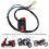 22 mm universeller Start-/Kill-Schalter 50cc-110cc Schwarz 14