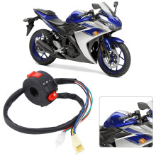 22 mm universeller Start-/Kill-Schalter 50cc-110cc Schwarz