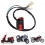 22 mm universeller Start-/Kill-Schalter 50cc-110cc Schwarz 5