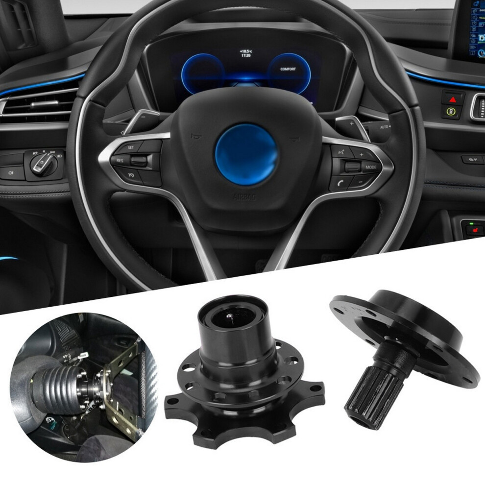 Universal 6 Hole Steering Wheel Quick Release Disconnect Hub Adapter Kit Car Repair Tool 4951324828190