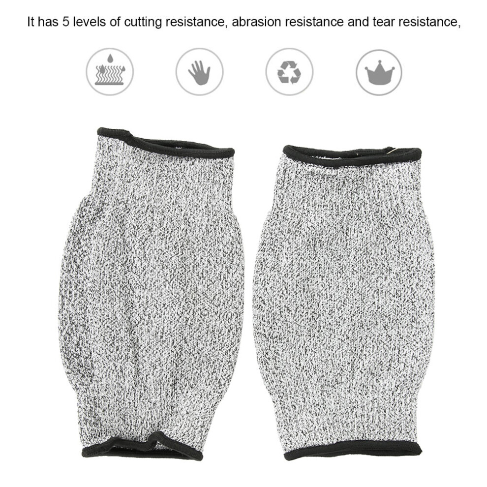 1 Pair Arm Protective Cut Resistant Anti Abrasion Long Sleeve Work Gloves (20Cm) 3151324829536