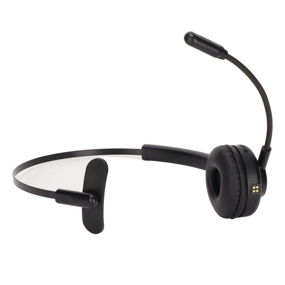 Call Center Headset Noise Reduction Rechargeable Mute Function Bluetooth Business Headphone with Mic for Cellphone PC-image-OPC-PHX2WHF-NEW