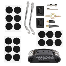 Bike Tyre Repair Kit Portable Bag Tire Lever 16 in 1 Multifunction Bicycle Tool Bag