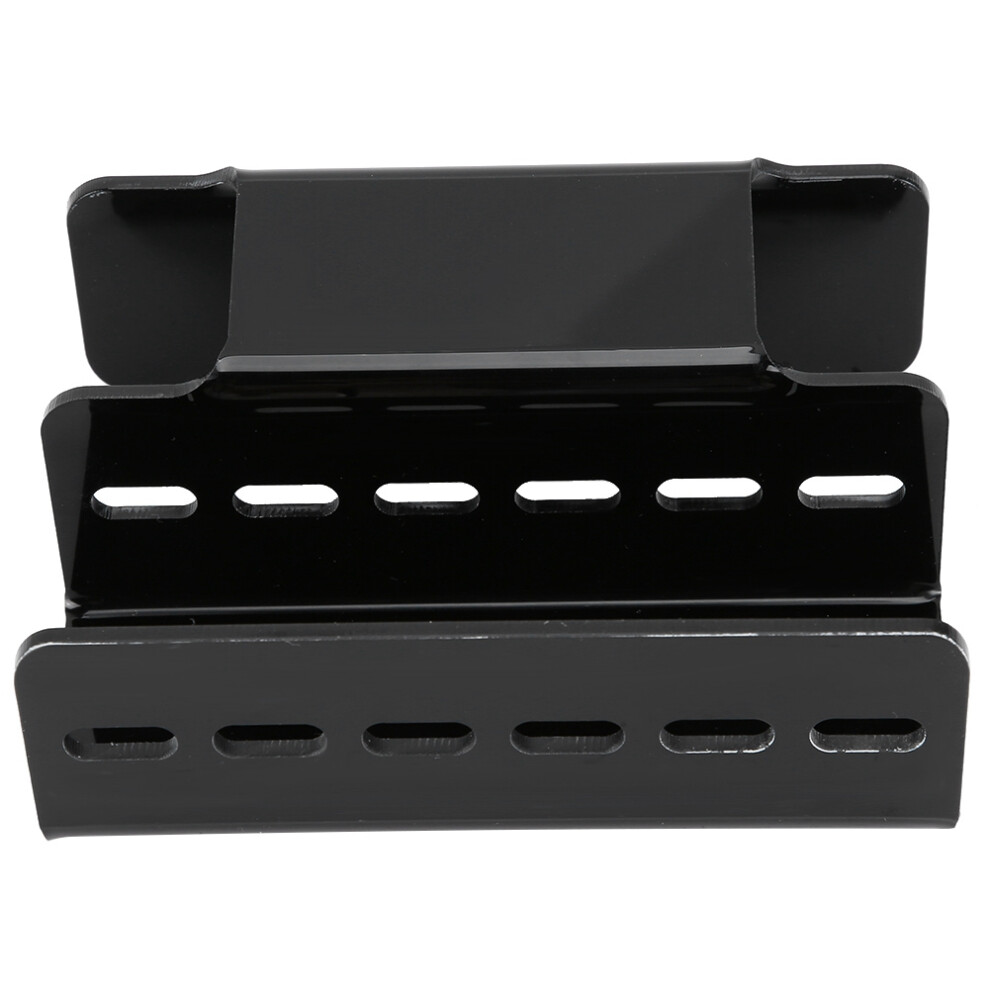Black False Eyelashes Grafting Tweezers Stand Holder Rack Eyelash Extension Tweezers Organizer(Black)