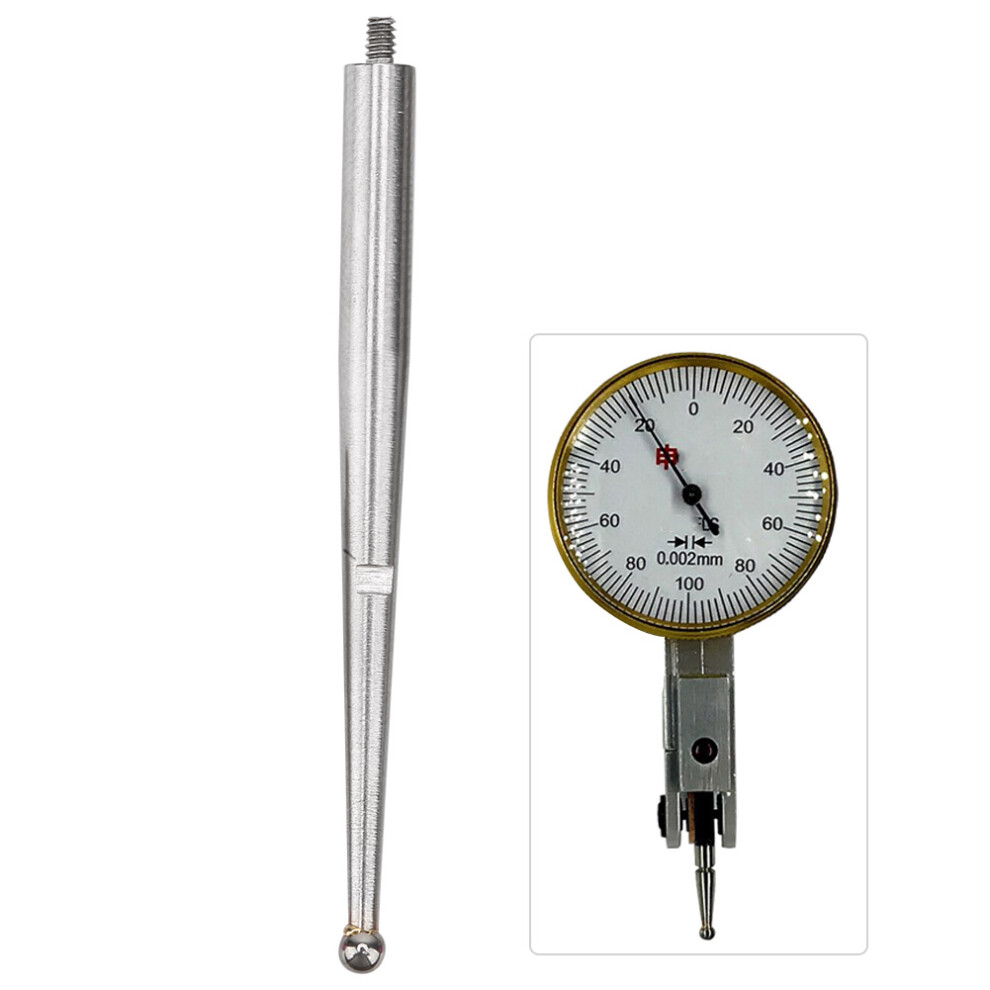 Tungsten Steel/Ruby Head Dovetail Rails Dial Gauge Needle M1.4 Indicator Probe(#9) 8491324831364