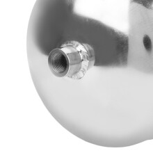 3L Polished Gas Reservoir Tank 4‑Port Horizontal High Pressure Air Storage 1/4NPT