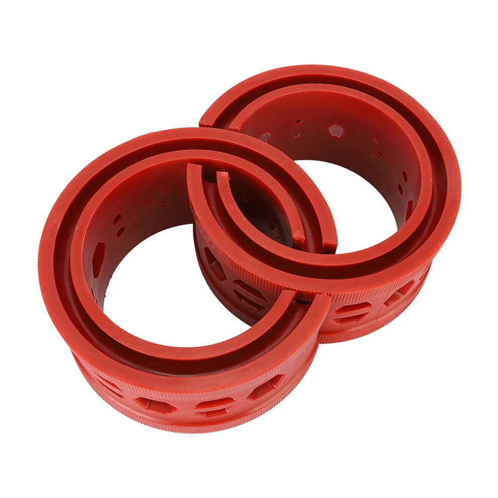 2Pcs/Set Sebs Car Shocks Struts Damper Glue Buffer Springs Auto Maintenance Tool (A) Red 3521324834128