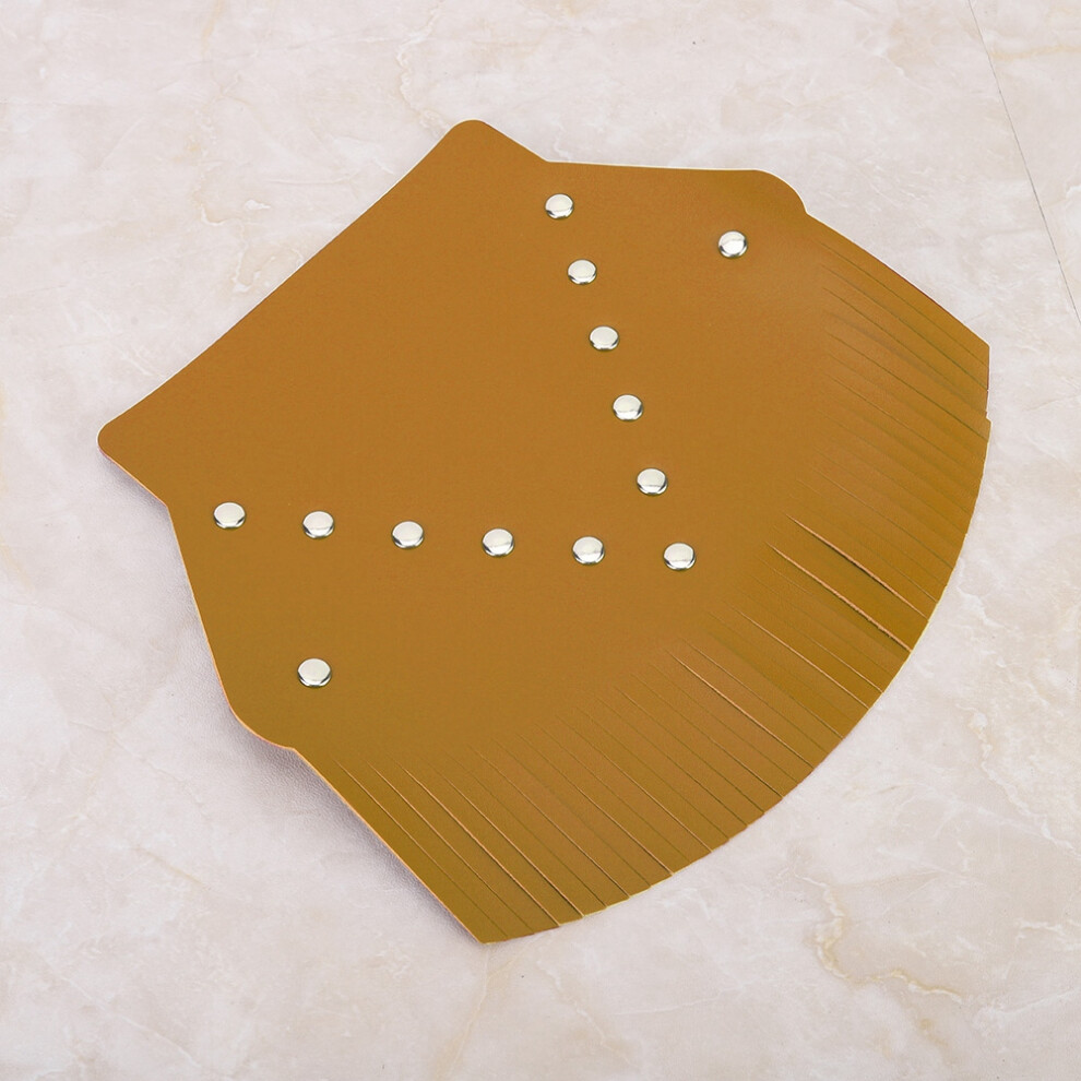 Motorcycle Rear Fender Mud Flap Motorcycle Modification Mudguard Cover Decoration(Yellow) Yellow 9301324834229