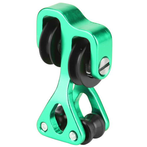 Aluminium Alloy Archery Compound Bow Cable Slide String Splitter Roller Glide Green 1