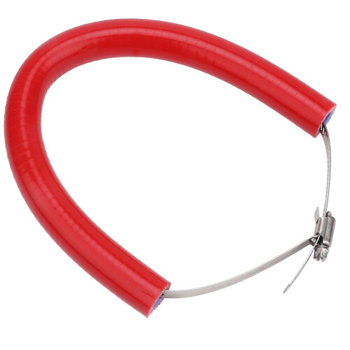 Auspuffrohrring Fallschutz 120-160mm Rot TMAX530 1