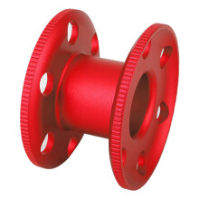 Finger-Spule aus Aluminiumlegierung Unterwasser-Schnorchelzubehör Rot