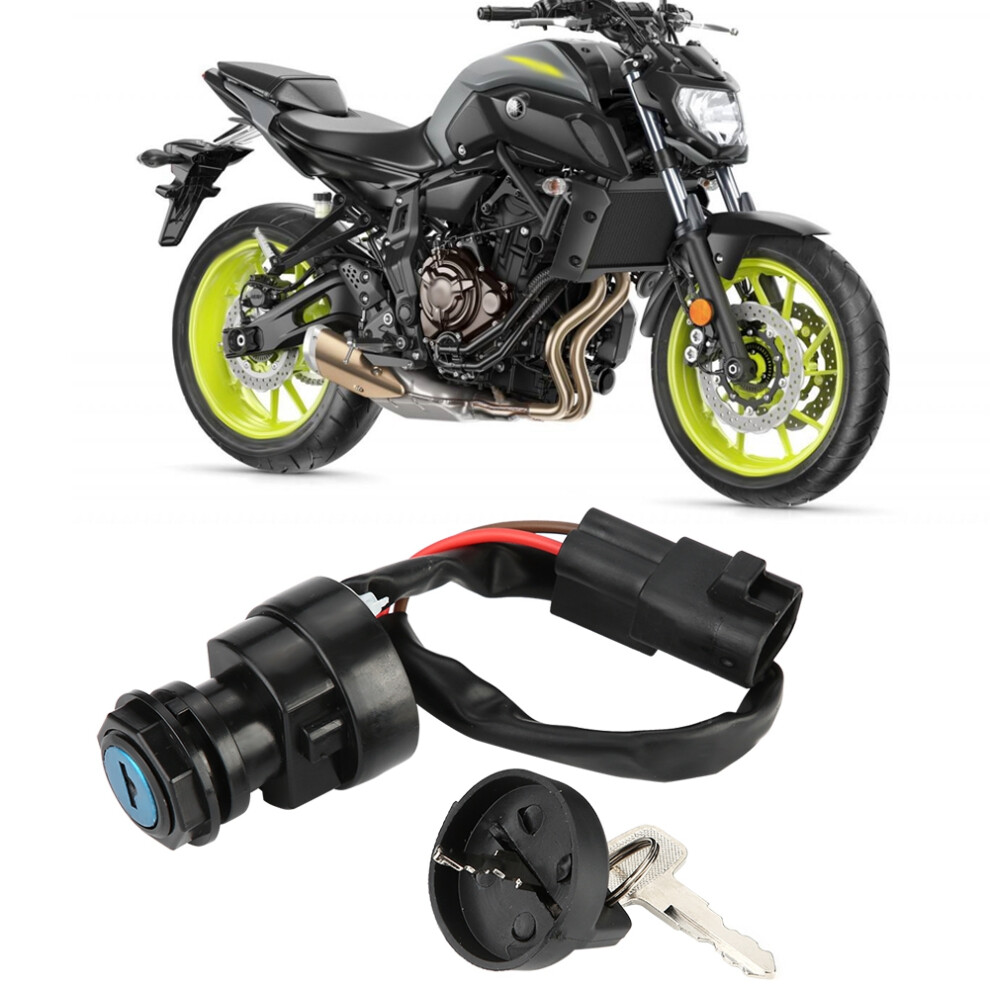 Ignition Key Switch For Yamaha Yfm 350 550 660 700 Grizzly 3491324837330