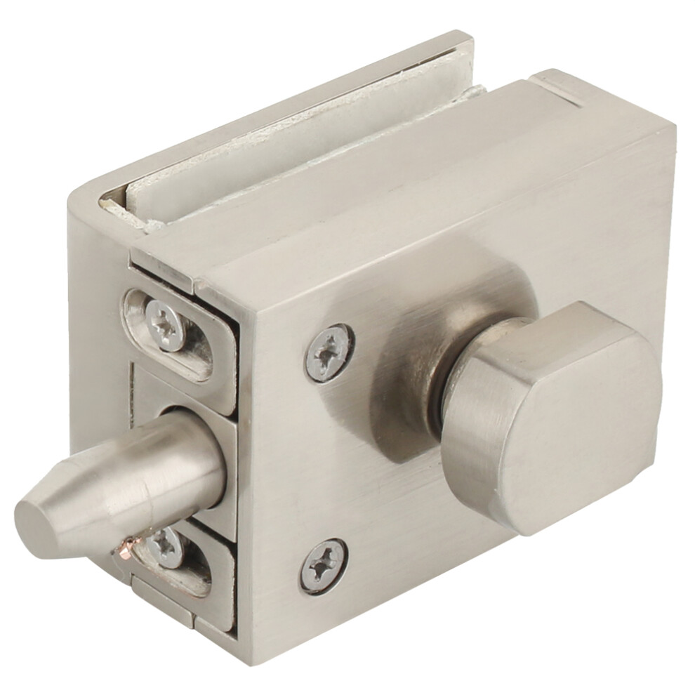 Glass Door Bolt Lock Latch Rotary Knob For Home Hotel Bathroom 7691324837460