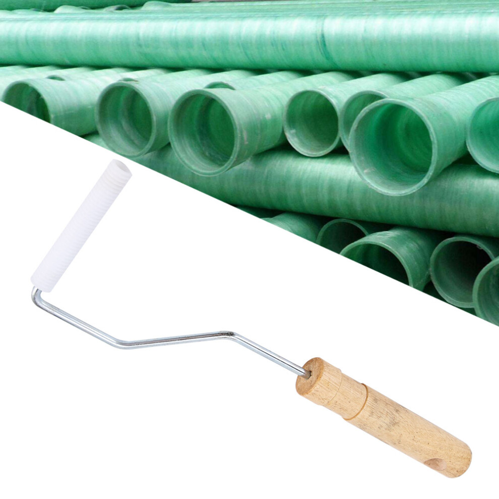 Diameter 12*75Mm Aluminum Alloy Fiberglass Bubble Laminating Roller Rolling Tool 8781324837658