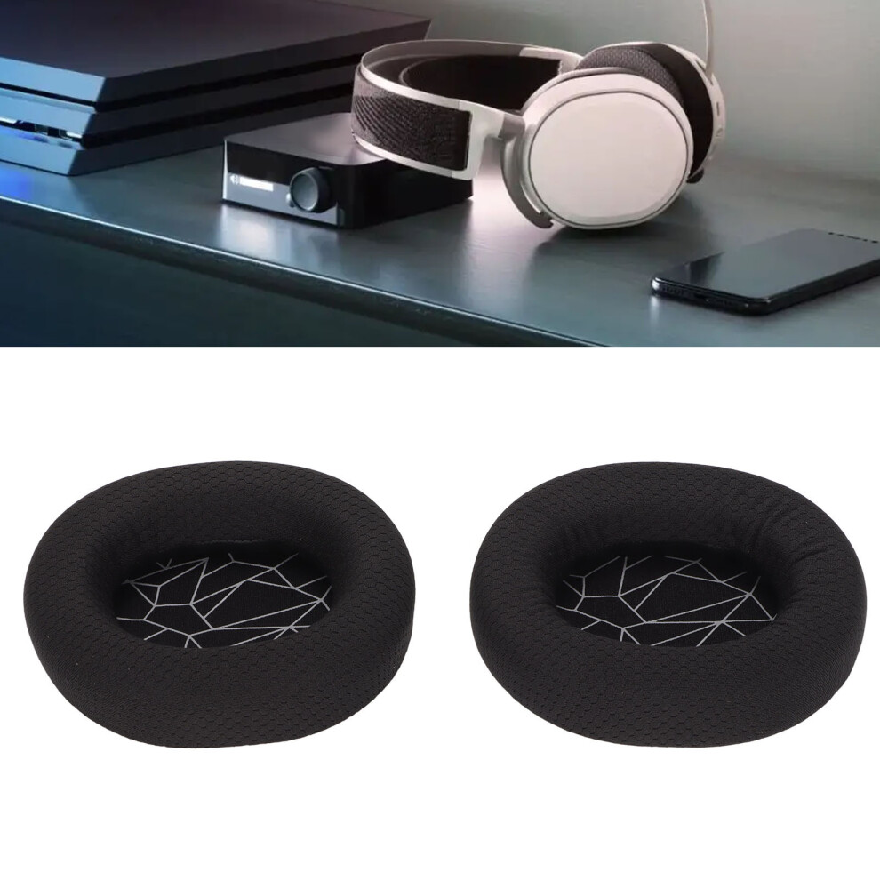 Headphone Ear Pad Replacement Upgraded High Elasticity Ear Cushion Pads For Steelseries Arctis 3/5/7 Silk White 6911324838511