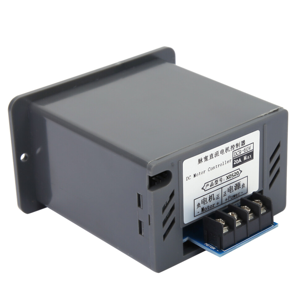Pulse Width Modulation Variable Speed Switch Dc Motor Speed Controller Dc9-60V(X0520 20A) 7681324840157