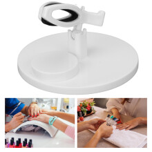 Kippbarer Nagellackflaschenhalter – ABS, Weiß